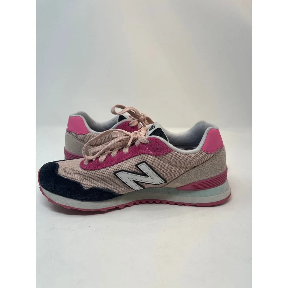 New Balance 515 Sneakers Women's‎ 8 Pink Black WL515PC3 Lifestyle Shoes